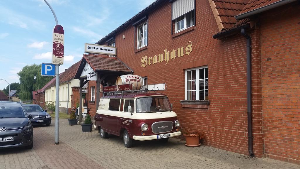 Landhotel & Brauhaus Prignitzer Hof Pritzwalk Exteriör bild